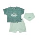 TSHIRT SHORT BAVOIR NYLS Sucre Orge