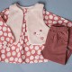 TUNIQUE JEGGING GILET SS MCHES MIA BEBE Sucre Orge