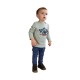 TEE SHIRT JULES INTERLOCK MANCHES LONGUES ENFANT Sucre Orge