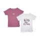 LOT DE 2 TEE SHIRTS MARIANA Sucre Orge