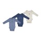 LOT DE 3 BODIES PRIAM Sucre Orge