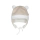 BONNET ISALINE MOLLETON BEBE Sucre Orge