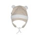 BONNET ISALINE MOLLETON BEBE Sucre Orge