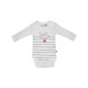 LOT 3 BODIES BEBE FILAIRE COTON BIO Sucre Orge