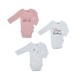 LOT DE 3 BODIES FAYE Sucre Orge