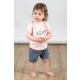 TSHIRT SHORT LILOU COURT BEBE Sucre Orge