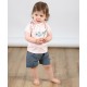 TSHIRT SHORT LILOU COURT BEBE Sucre Orge