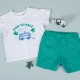 TSHIRT SHORT LEOPOL BEBE Sucre Orge