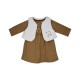 ROBE GILET S/S MANCHE IRMINE MOLLETON BEBE Sucre Orge