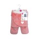 NID DE NAISSANCE JULIE VELOURS DOUX AVEC JAMBE Sucre Orge