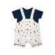 TEE SHIRT SALOPETTE GEORGES Sucre Orge