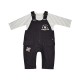 TSHIRT SALOPETTE MATHIS LONG BEBE Sucre Orge