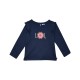 TEE SHIRT ISOLINA INTERLOCK MANCHES LONGUES ENFANT Sucre Orge