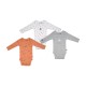 LOT DE 3 BODIES NASRO Sucre Orge