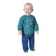 SWEAT PANTALON CHAUSSETTES MALONE MAILLE BEBE Sucre Orge