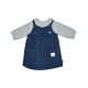 CHEMISIER ROBE BANDEAU MAE MOLLETON BEBE Sucre Orge