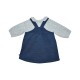 CHEMISIER ROBE BANDEAU MAE MOLLETON BEBE Sucre Orge