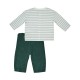 TSHIRT PANTALON MILAN MAILLE BEBE Sucre Orge