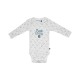 LOT DE 3 BODIES MANOE MANCHES LONGUES BEBE Sucre Orge
