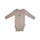 LOT DE 3 BODIES MAEL MANCHES LONGUES BEBE Sucre Orge