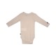 LOT DE 3 BODIES MAEL MANCHES LONGUES BEBE Sucre Orge