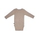 LOT DE 3 BODIES MAEL MANCHES LONGUES BEBE Sucre Orge