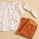 TUNIC PANTALON BANDEAU SAPHIR MAILLE  Sucre Orge