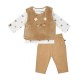 TSHIRT DEBARDEUR PANTALON SAMI Sucre Orge