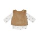 TSHIRT DEBARDEUR PANTALON SAMI Sucre Orge