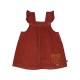 TSHIRT ROBE SALMA VELOURS COTELE Sucre Orge