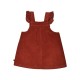 TSHIRT ROBE SALMA VELOURS COTELE Sucre Orge
