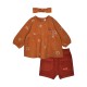 TUNIC SHORT BANDEAU SINDI Sucre Orge