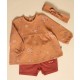TUNIC SHORT BANDEAU SINDI Sucre Orge