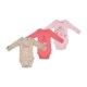 LOT DE 3 BODIES ROMY Sucre Orge