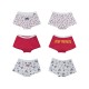 LOT DE 3 SHORTIES DORINA Sucre Orge