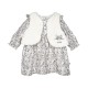 ROBE GILET S/S MCHES SOPHIE Sucre Orge