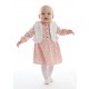 ROBE GILET S/S MCHES PAMELA Sucre Orge