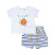 TSHIRT SHORT RADJY Sucre Orge