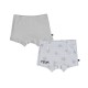 LOT DE 2 BOXERS BEBE  ELIOR Sucre Orge