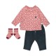 TSHIRT PANTALON CHAUSSETTES SONIA Sucre Orge