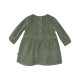 ROBE SIMONE VELOURS COTELE MANCHES LONGUES  Sucre Orge