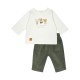 TSHIRT PANTALON SANTIAGO MAILLE MANCHES LONGUES Sucre Orge