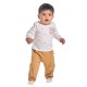 TSHIRT PANTALON SIRIAK TWILL Sucre Orge