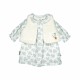 ROBE GILET S/S MCHES SUE Sucre Orge