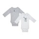 LOT DE 2 BODIES SCHILO Sucre Orge