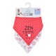 LOT DE 2 BAVOIRS BANDANAS ERICA Sucre Orge