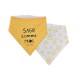LOT DE 2 BAVOIRS BANDANAS ERVIN Sucre Orge