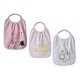 LOT DE 3 BAVOIRS ELASTIQUE BINTI Sucre Orge