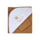 CAPE DE BAIN AVEC GANT NOAM Sucre Orge