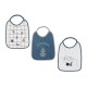 LOT DE 3 BAVOIRS ELASTIQUE OGER Sucre Orge